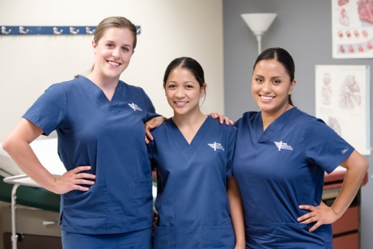 3 medical assistants